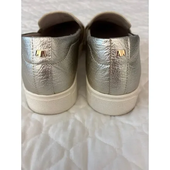 Birdies 7.5 The Swift Slip On Silver Leather Shoes
Boat shoes - Picture 5 of 8